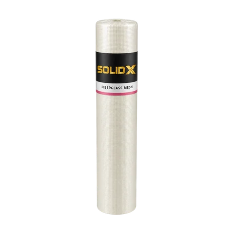 SOLID X fiberglass mesh roll, 60 g/m² (pink stripe)