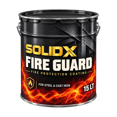 SOLID X Fire Guard fire protection coating 15 L pail