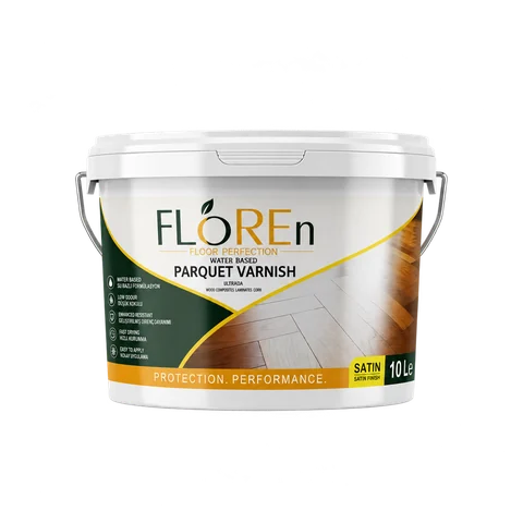 FLOREn water based parquet varnish bucket